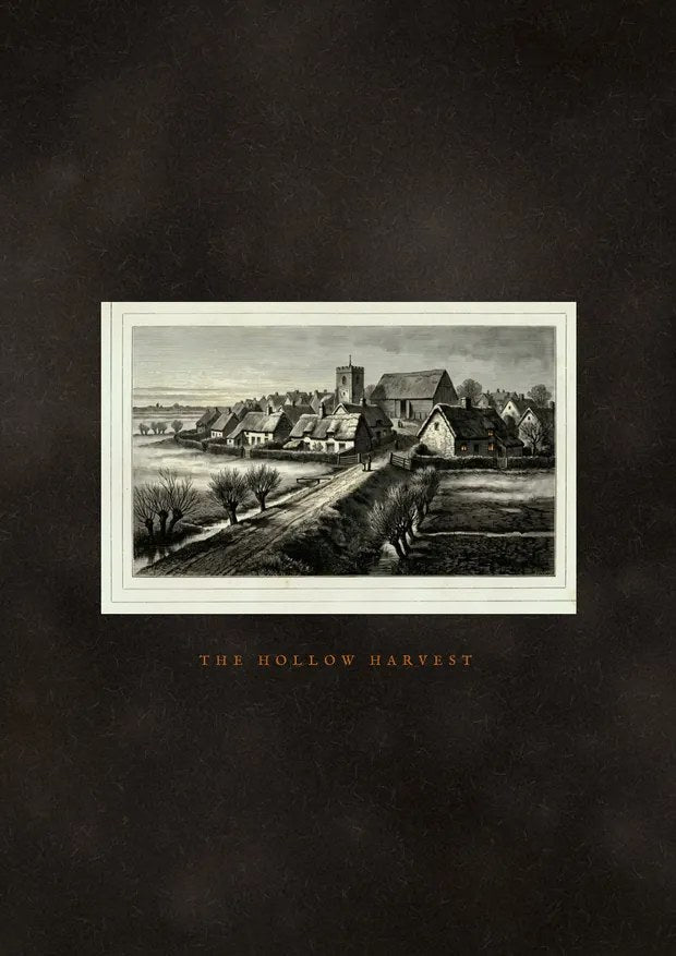 The Hollow Harvest: cover of the campaign book, the book you run the two nights from