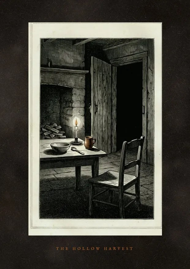 The Hollow Harvest: cover of the lore book, the canon of the Wend valley