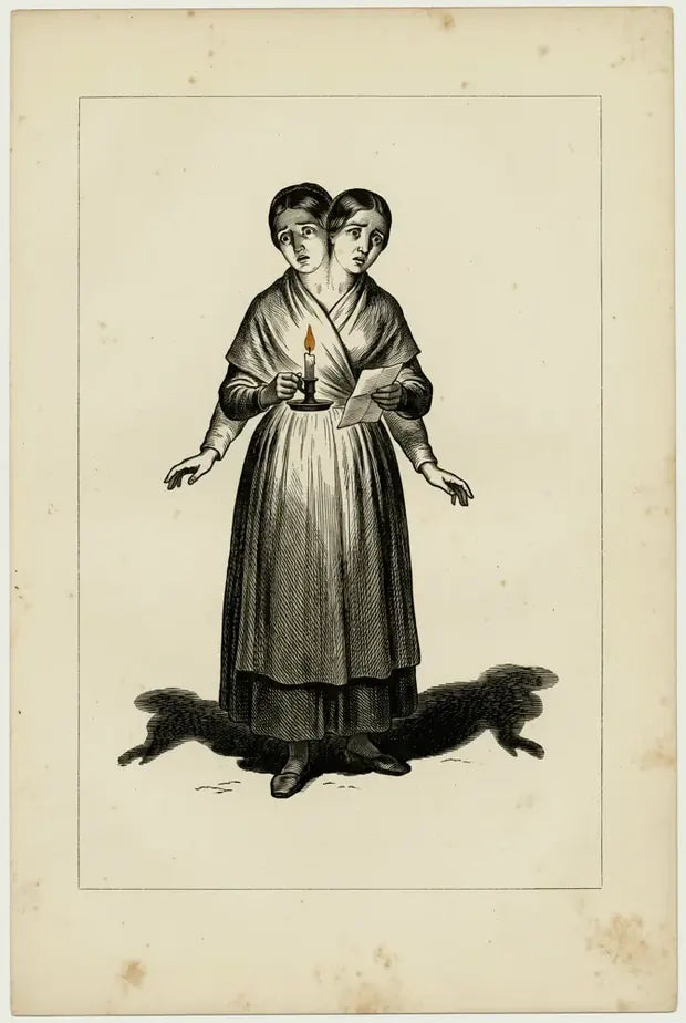 The Held-Over, engraved plate
