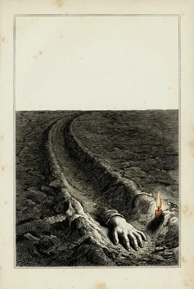 The Furrow-Crawler, engraved plate