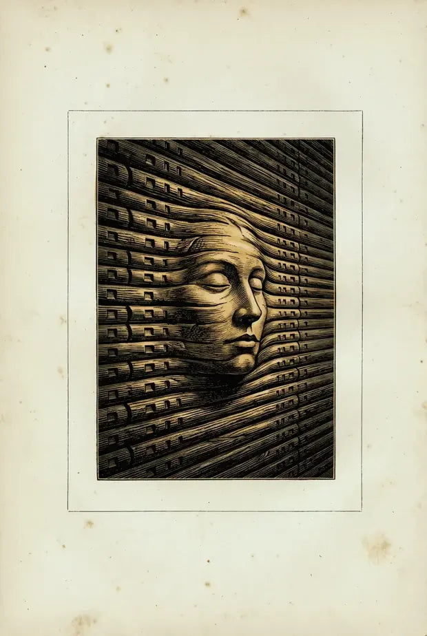 The Tally Wall, engraved plate