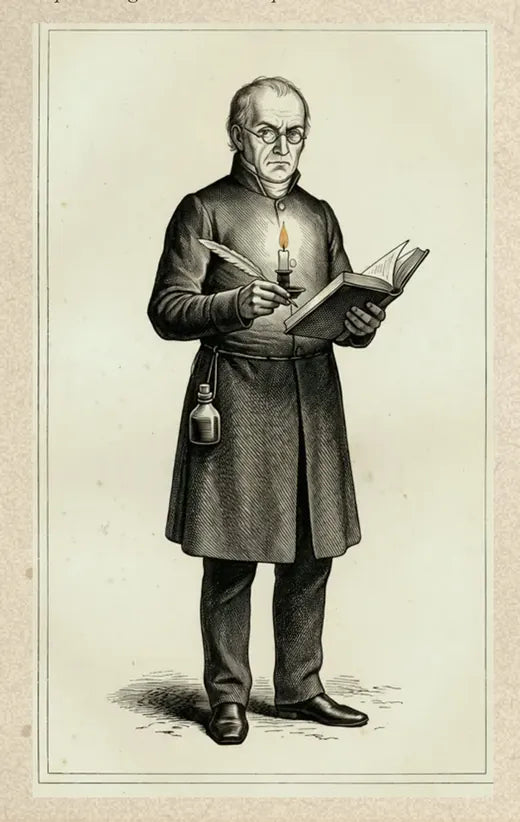 Corben Ash, engraved plate